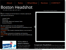 Tablet Screenshot of headshot.biz